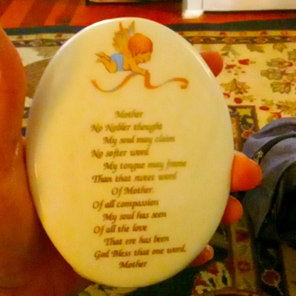 Ceramic mothers poem